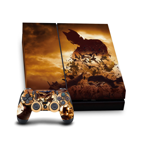 Batman Begins Graphics Poster Vinyl Sticker Skin Decal Cover for Sony PS4 Console & Controller