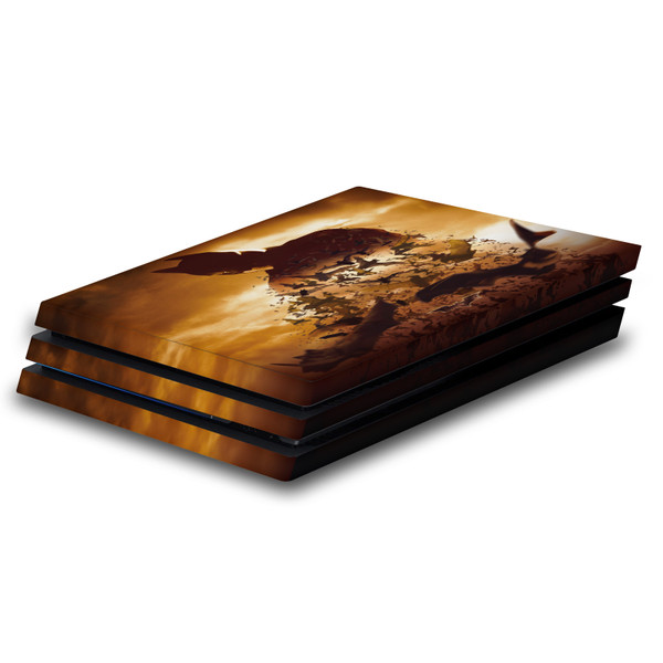 Batman Begins Graphics Poster Vinyl Sticker Skin Decal Cover for Sony PS4 Pro Console