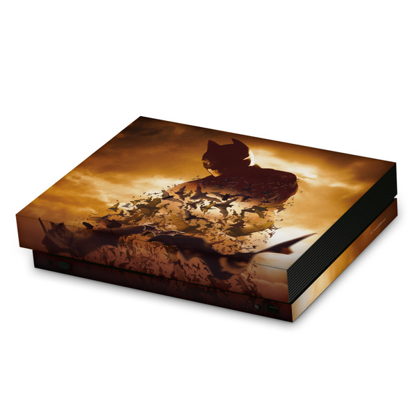 Batman Begins Graphics Poster Vinyl Sticker Skin Decal Cover for Microsoft Xbox One X Console