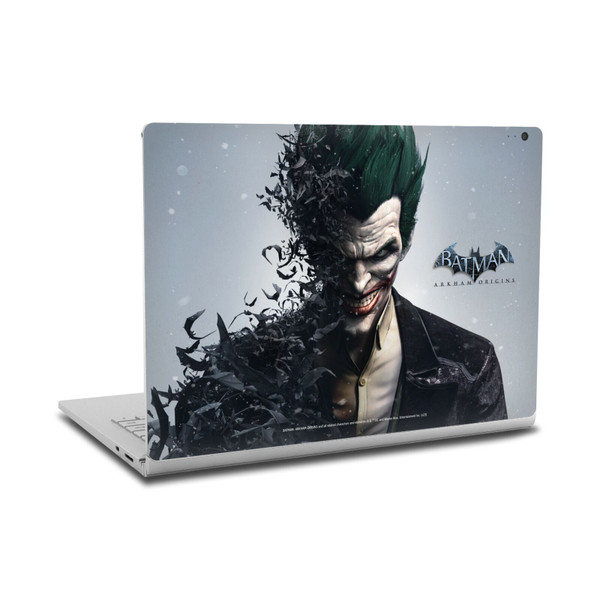 Batman Arkham Origins Key Art Joker Vinyl Sticker Skin Decal Cover for Microsoft Surface Book 2