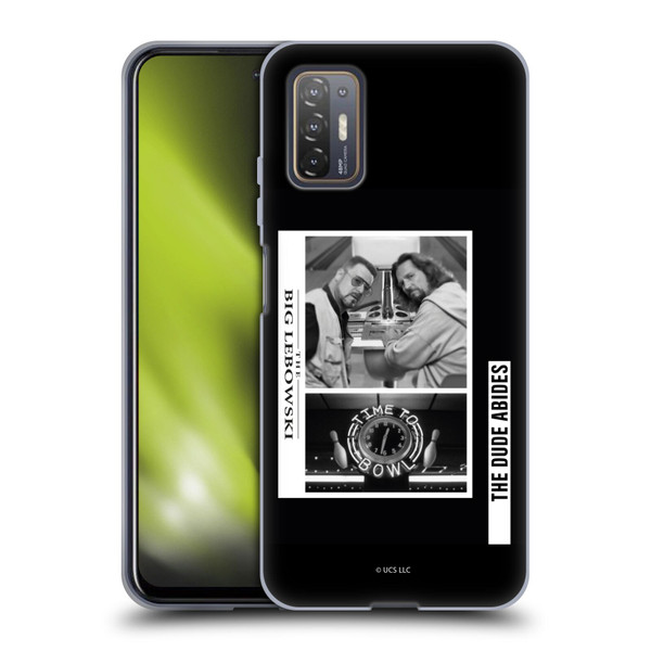 The Big Lebowski Graphics Black And White Soft Gel Case for HTC Desire 21 Pro 5G