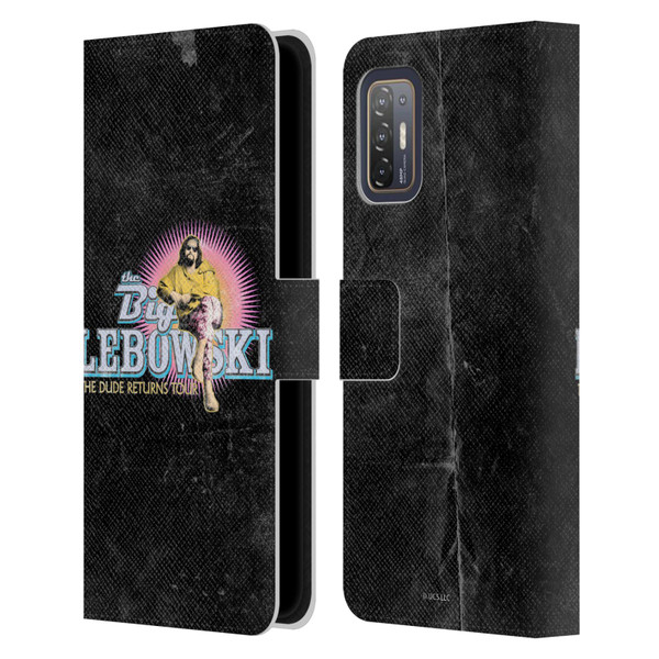 The Big Lebowski Graphics The Dude Returns Leather Book Wallet Case Cover For HTC Desire 21 Pro 5G