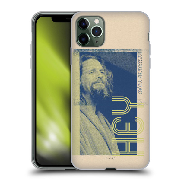 The Big Lebowski Graphics The Dude Soft Gel Case for Apple iPhone 11 Pro Max