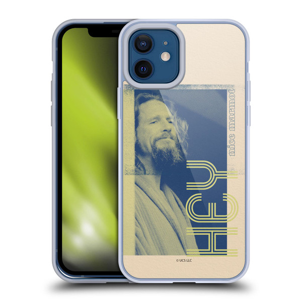 The Big Lebowski Graphics The Dude Soft Gel Case for Apple iPhone 12 / iPhone 12 Pro