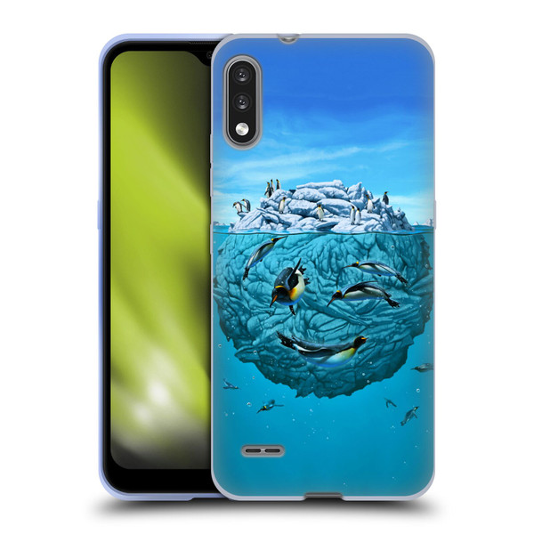 Vincent Hie Graphics Penguin Wink Soft Gel Case for LG K22