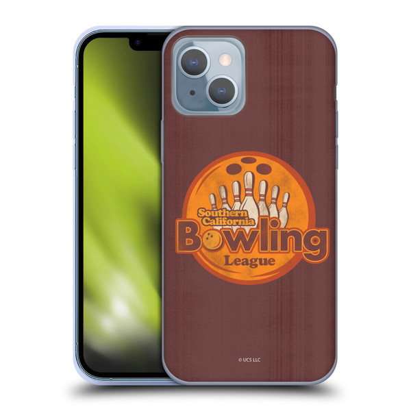 The Big Lebowski Graphics Bowling Soft Gel Case for Apple iPhone 14