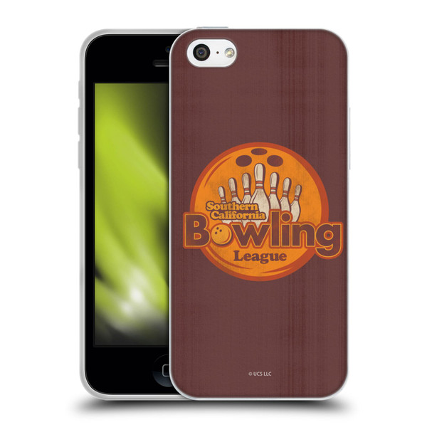 The Big Lebowski Graphics Bowling Soft Gel Case for Apple iPhone 5c