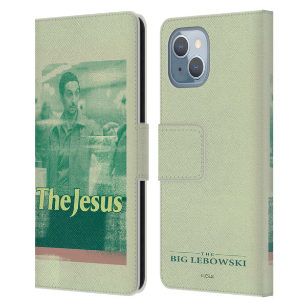 The Big Lebowski Graphics The Jesus Leather Book Wallet Case Cover For Apple iPhone 14