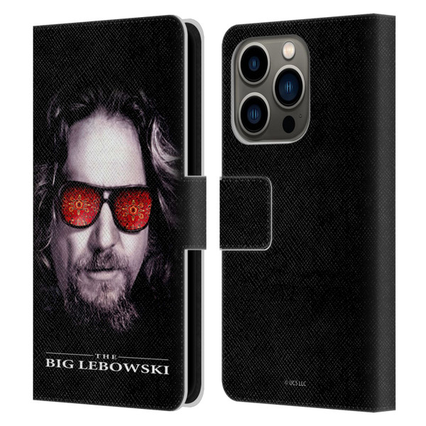 The Big Lebowski Graphics Key Art Leather Book Wallet Case Cover For Apple iPhone 14 Pro