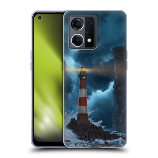 Vincent Hie Graphics Unbreakable Soft Gel Case for OPPO Reno8 4G