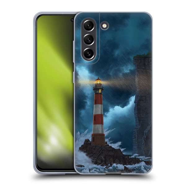Vincent Hie Graphics Unbreakable Soft Gel Case for Samsung Galaxy S21 FE 5G