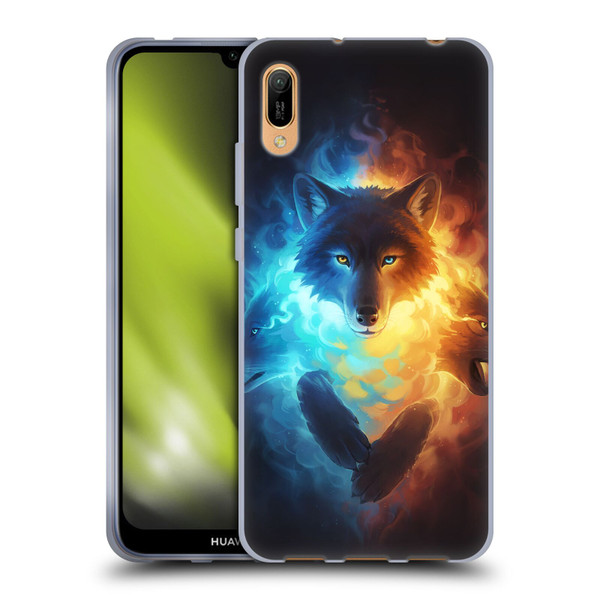 Jonas "JoJoesArt" Jödicke Fantasy Art Inner Fight Soft Gel Case for Huawei Y6 Pro (2019)