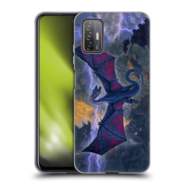 Vincent Hie Key Art Thunder Dragon Soft Gel Case for HTC Desire 21 Pro 5G