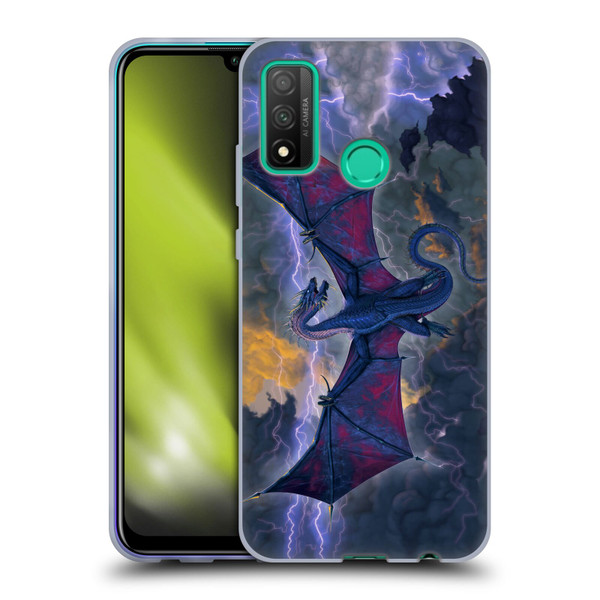 Vincent Hie Key Art Thunder Dragon Soft Gel Case for Huawei P Smart (2020)