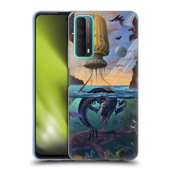 Vincent Hie Key Art Alien World Soft Gel Case for Huawei P Smart (2021)