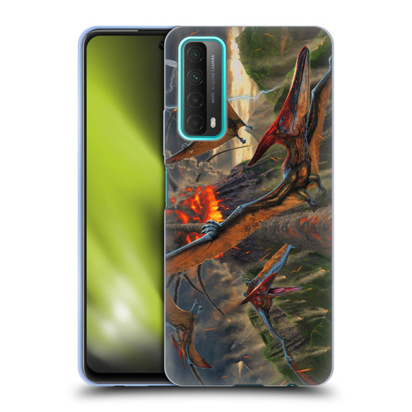 Vincent Hie Key Art Eruption Soft Gel Case for Huawei P Smart (2021)