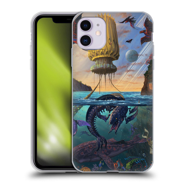 Vincent Hie Key Art Alien World Soft Gel Case for Apple iPhone 11