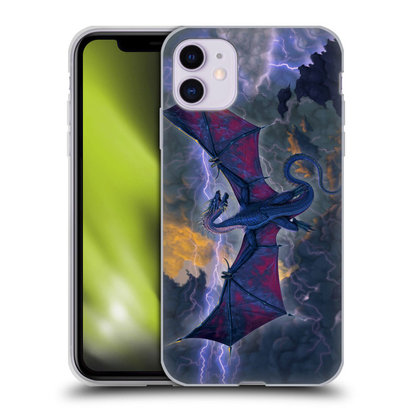 Vincent Hie Key Art Thunder Dragon Soft Gel Case for Apple iPhone 11