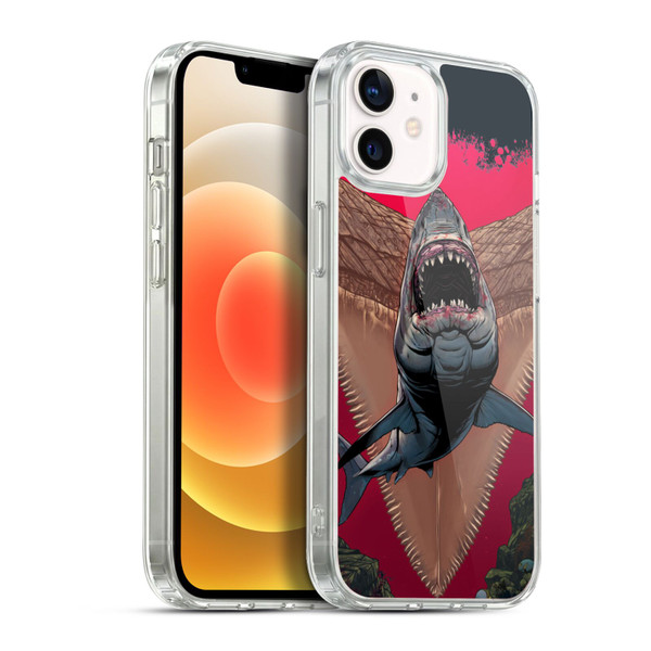 Vincent Hie Key Art Shark Soft Gel Case for Apple iPhone 12 / iPhone 12 Pro & MagSafe