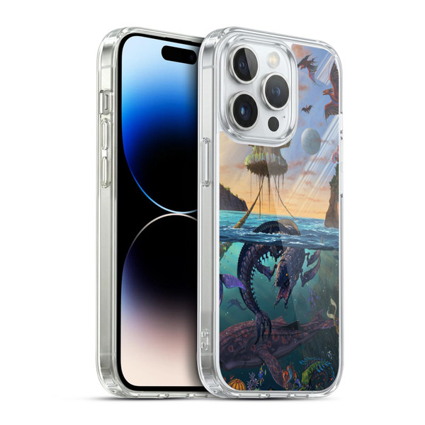 Vincent Hie Key Art Alien World Soft Gel Case for Apple iPhone 14 Pro & MagSafe