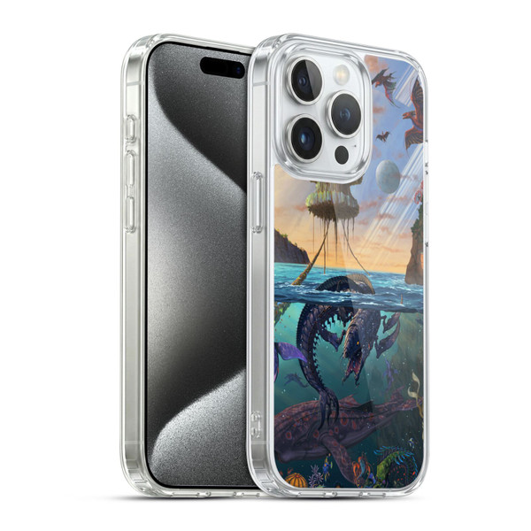 Vincent Hie Key Art Alien World Soft Gel Case for Apple iPhone 15 Pro & MagSafe