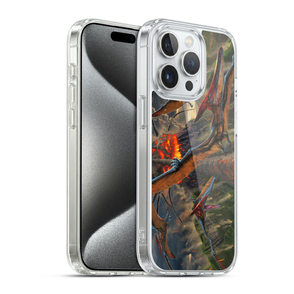 Vincent Hie Key Art Eruption Soft Gel Case for Apple iPhone 15 Pro & MagSafe
