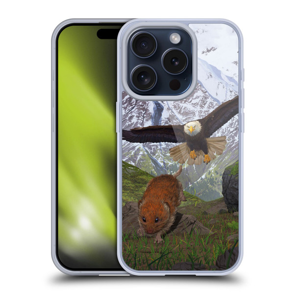 Vincent Hie Key Art The Hunt Soft Gel Case for Apple iPhone 15 Pro
