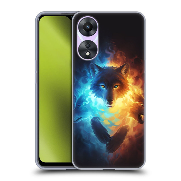 Jonas "JoJoesArt" Jödicke Fantasy Art Inner Fight Soft Gel Case for OPPO A78 4G