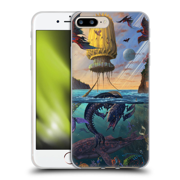 Vincent Hie Key Art Alien World Soft Gel Case for Apple iPhone 7 Plus / iPhone 8 Plus