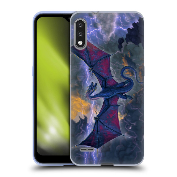 Vincent Hie Key Art Thunder Dragon Soft Gel Case for LG K22