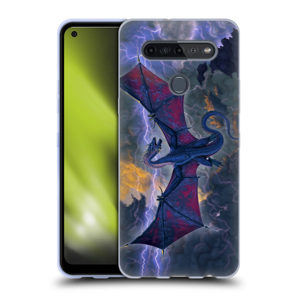 Vincent Hie Key Art Thunder Dragon Soft Gel Case for LG K51S