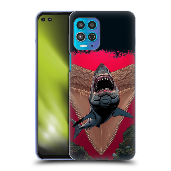 Vincent Hie Key Art Shark Soft Gel Case for Motorola Moto G100