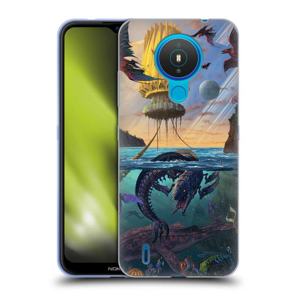 Vincent Hie Key Art Alien World Soft Gel Case for Nokia 1.4