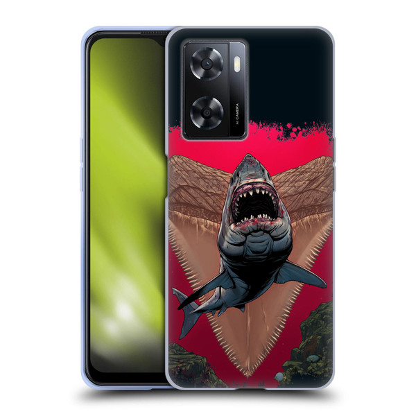 Vincent Hie Key Art Shark Soft Gel Case for OPPO A57s