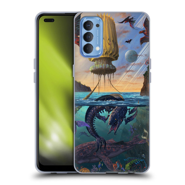 Vincent Hie Key Art Alien World Soft Gel Case for OPPO Reno 4 5G