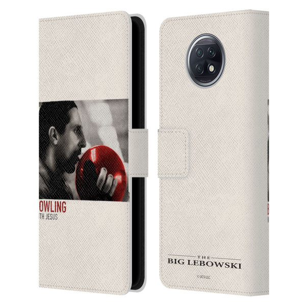 The Big Lebowski Graphics Bowling With Jesus Leather Book Wallet Case Cover For Xiaomi Redmi Note 9T 5G