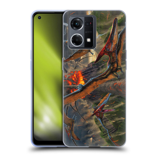 Vincent Hie Key Art Eruption Soft Gel Case for OPPO Reno8 4G