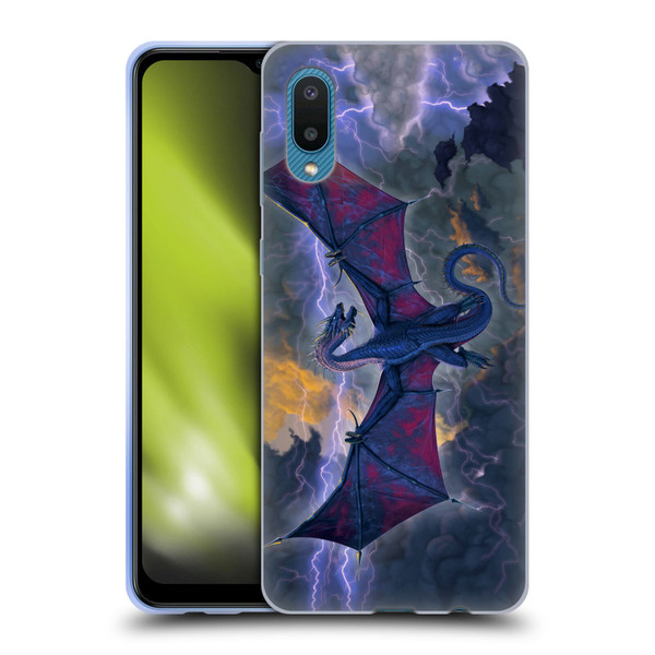 Vincent Hie Key Art Thunder Dragon Soft Gel Case for Samsung Galaxy A02/M02 (2021)