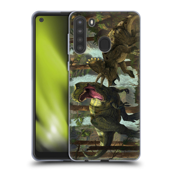 Vincent Hie Key Art Protection Soft Gel Case for Samsung Galaxy A21 (2020)