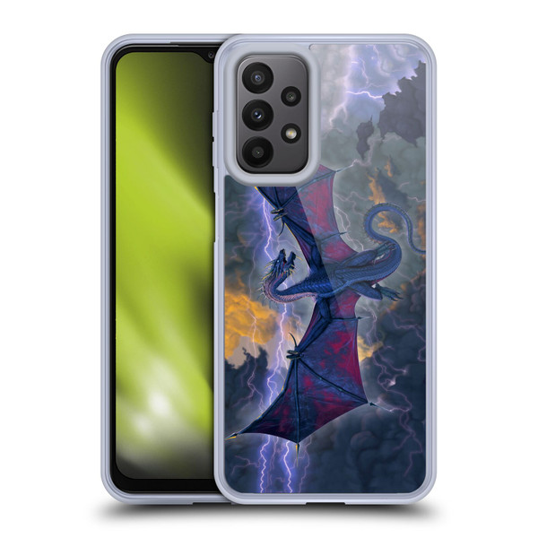 Vincent Hie Key Art Thunder Dragon Soft Gel Case for Samsung Galaxy A23 / 5G (2022)