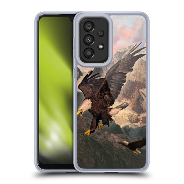 Vincent Hie Key Art Eagle Strike Soft Gel Case for Samsung Galaxy A33 5G (2022)