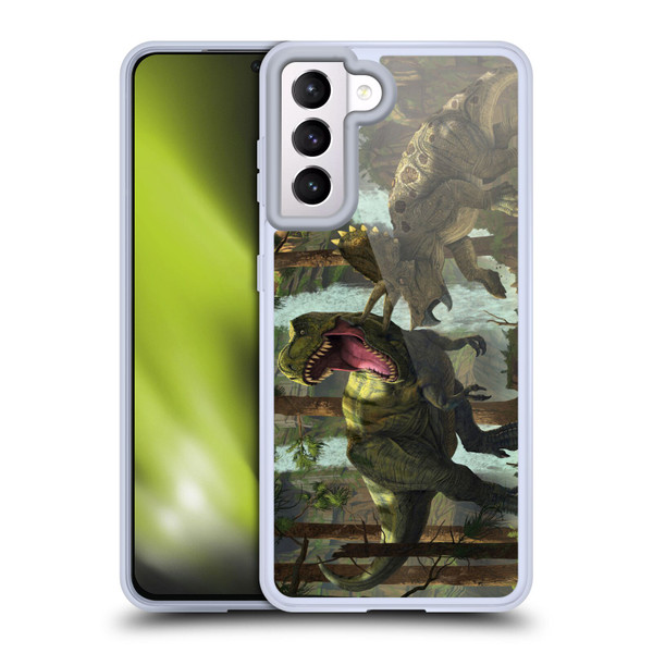 Vincent Hie Key Art Protection Soft Gel Case for Samsung Galaxy S21 5G