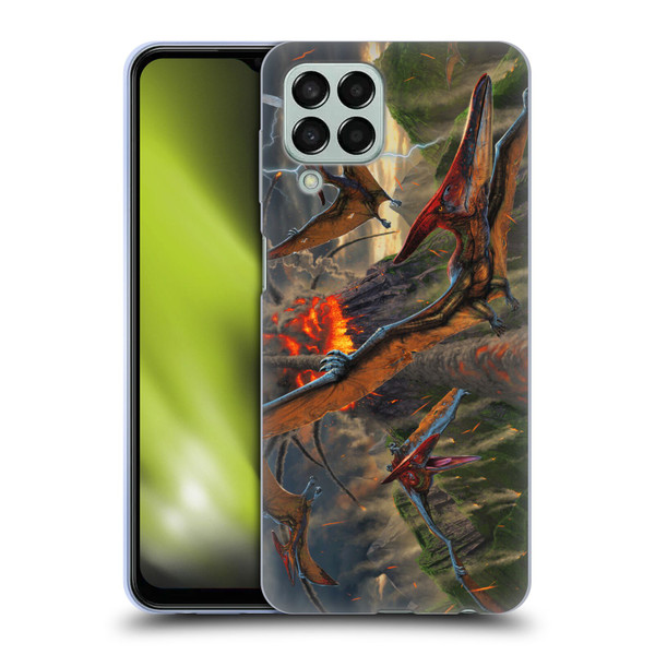 Vincent Hie Key Art Eruption Soft Gel Case for Samsung Galaxy M33 (2022)
