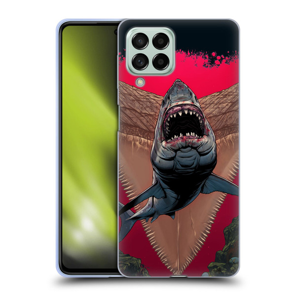 Vincent Hie Key Art Shark Soft Gel Case for Samsung Galaxy M53 (2022)