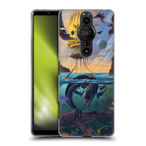 Vincent Hie Key Art Alien World Soft Gel Case for Sony Xperia Pro-I