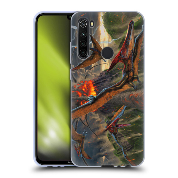 Vincent Hie Key Art Eruption Soft Gel Case for Xiaomi Redmi Note 8T