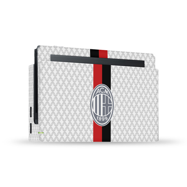AC Milan 2023/24 Crest Kit Away Vinyl Sticker Skin Decal Cover for Nintendo Switch Console & Dock