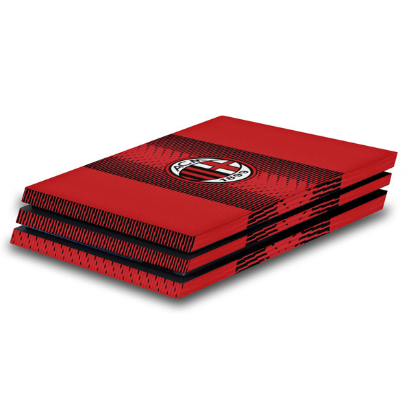 AC Milan 2023/24 Crest Kit Home Vinyl Sticker Skin Decal Cover for Sony PS4 Pro Console
