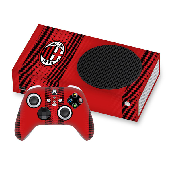 AC Milan 2023/24 Crest Kit Home Vinyl Sticker Skin Decal Cover for Microsoft Series S Console & Controller
