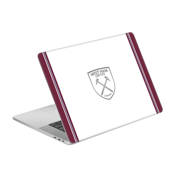 West Ham United FC 2023/24 Crest Kit Away Vinyl Sticker Skin Decal Cover for Apple MacBook Pro 15.4" A1707/A1990
